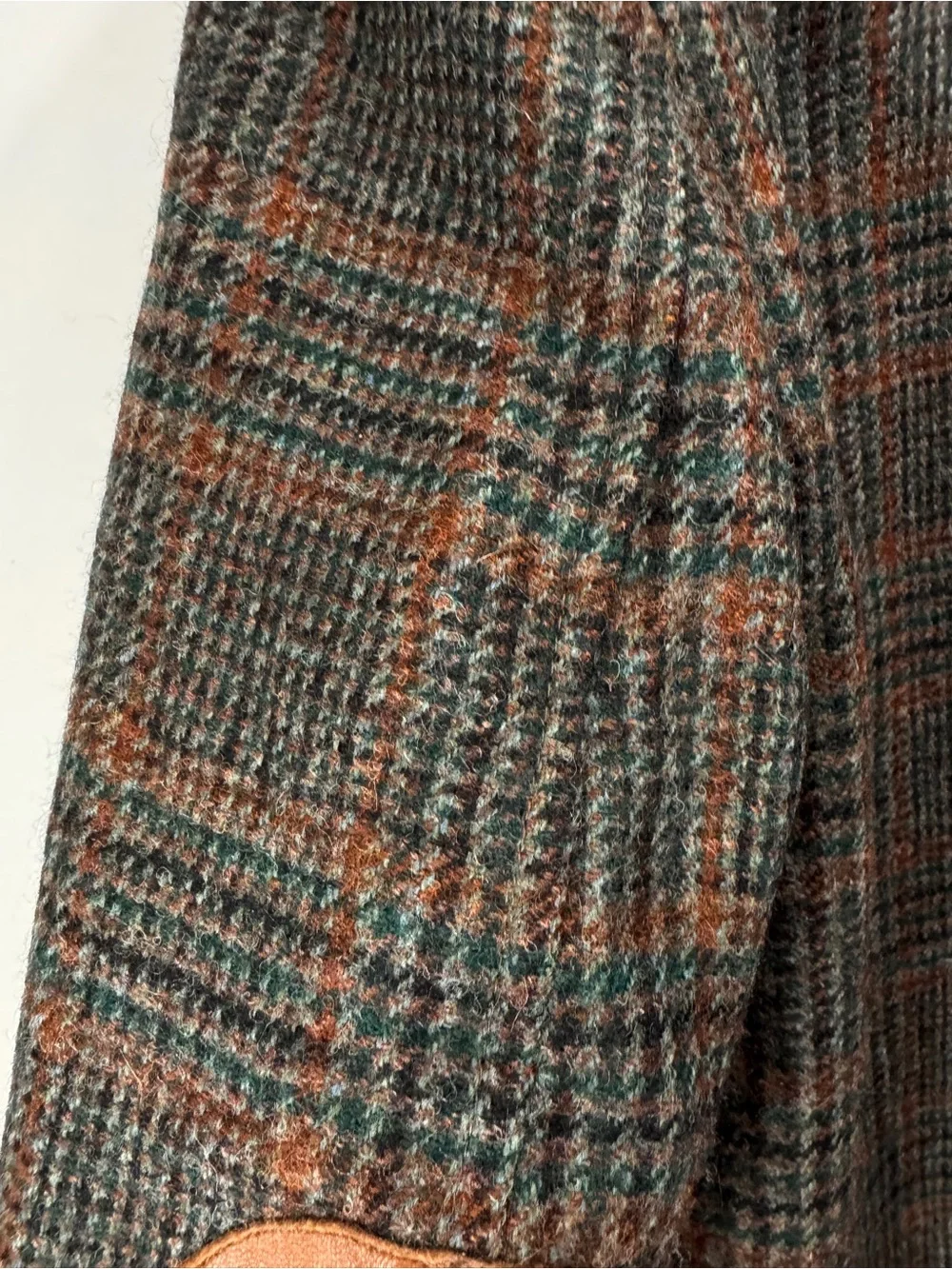 Vintage Freedom Wear Size 40 Irish Tweed Multicolor Elbow Patches Country Blazer